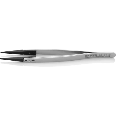 Afbeelding van Knipex 92 81 01 Pincet ESD 1 stuks Stomp 130 mm