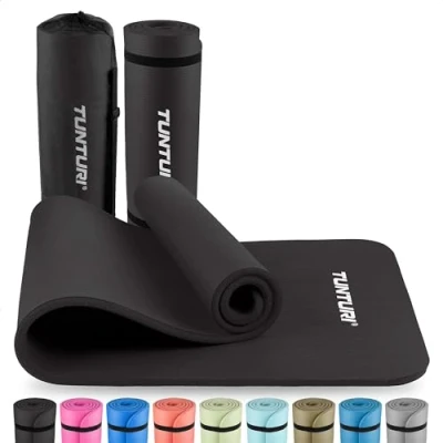 Afbeelding van Tunturi Fitnessmat NBR 1 Mat Black