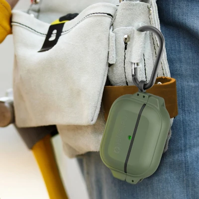 Afbeelding van Catalyst Waterproof Total Protection Case AirPods Pro (1st and 2nd Generation) Army Green CAT100APDPROGRN