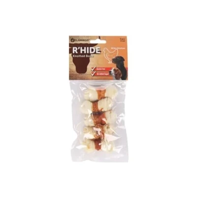 Afbeelding van Hondensnack Geknoopt Been Kip 5 cm stuks