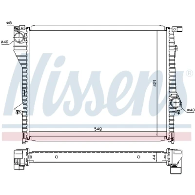 Afbeelding van Nissens Radiateur 60638