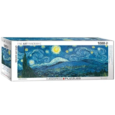 Afbeelding van Eurographics Puzzle VAN GOGH VINCENT: Sternennacht ÜBER DER RHON Puzzel voor kinderen, Maat: One Size, Multi coloured
