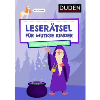 Afbeelding van Leserätsel für mutige Kinder Magischer Zauberwald ab 7 Jahren