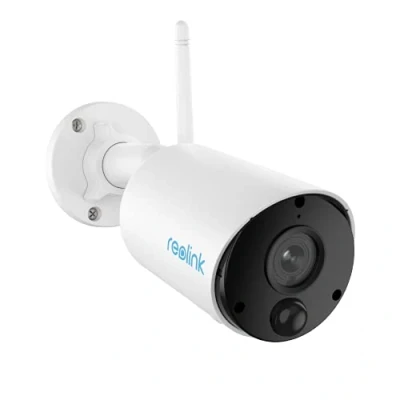 Afbeelding van Reolink Argus Eco Navulbare Batterij Draadloze Openluchtveiligheidscamera, 1080P HD Weerbestendige WiFi CCTV IP Camera met IR Nachtvisie PIR Bewegingsdetectie 2 zijdige Audio Micro SD Groef