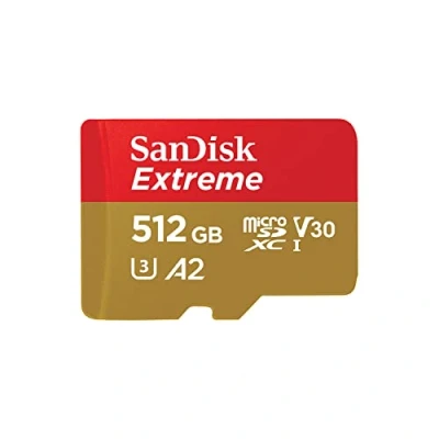 Image de SanDisk MicroSDXC Extreme 512 Go 190 mo/s