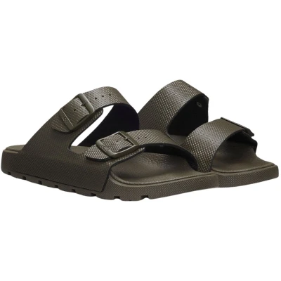 Afbeelding van BOSS Surfley Pantoffels, Heren, Maat: 45, Dark green Kunststof