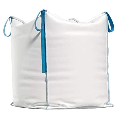 Afbeelding van Big Bag transportzak voor bouwafval, hout, tuinafval, zand etc. 90x90x90 cm, draagvermogen 1000 kg (1)