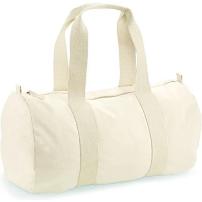 Afbeelding van EarthAware® Organic Barrel Bag (Wit)