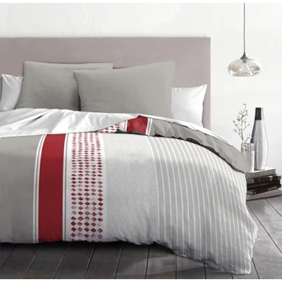 Afbeelding van Home Linge Passion Dekbedovertrekset, 220 x 240 cm, Mimosa, rood