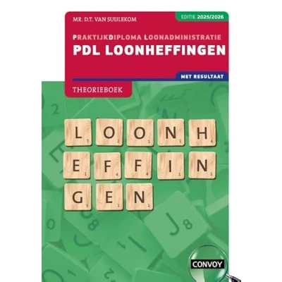 Afbeelding van PDL Loonheffingen 2025/2026 Theorieboek