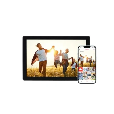 Afbeelding van Rollei 30293 digitale fotolijst Zwart 25,6 cm (10.1&quot;) Touchscreen Wifi Accu
