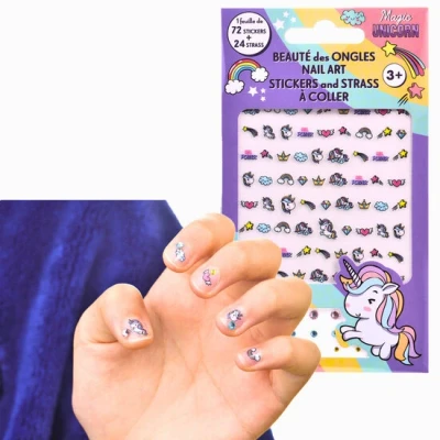 Afbeelding van Unicorn Nagelstickers Voor Kinderen