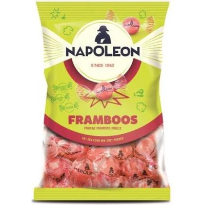 Afbeelding van Napoleon Framboos Kogels 12x150g