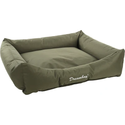 Afbeelding van Dreambay hondenmand rechthoekig olijfgroen 120cm
