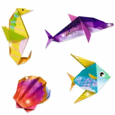 Afbeelding van Djeco origami zeedieren