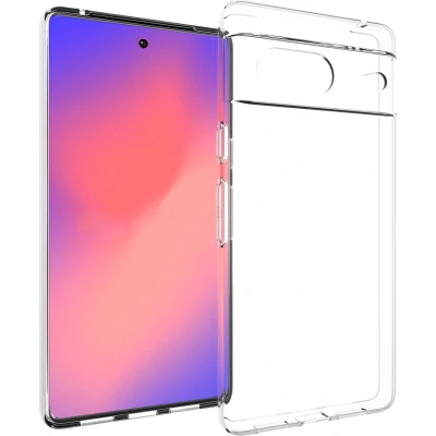 Afbeelding van Accezz Hoesje Geschikt voor Google Pixel 7 Siliconen Clear Backcover Transparant