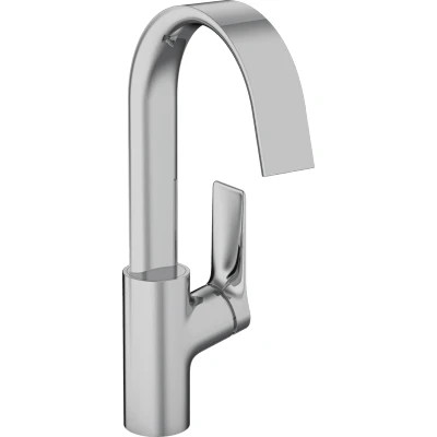 Afbeelding van Hansgrohe Vivenis 1 greeps wastafelmengkraan 210 met draaibare uitloop