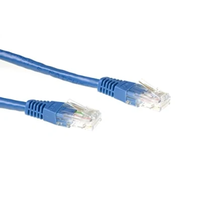 Afbeelding van ACT IB8605 U/UTP CAT6 Patchkabel Blauw 5 meter