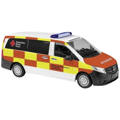 Afbeelding van Busch 51105 H0 Hulpdienstvoertuig Mercedes Benz Vito Duitse Rode Kruis Dortmund