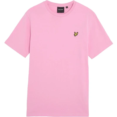 Afbeelding van Lyle &amp; Scott Plain Tshirt basic, Heren, Maat: XXL, Power pink