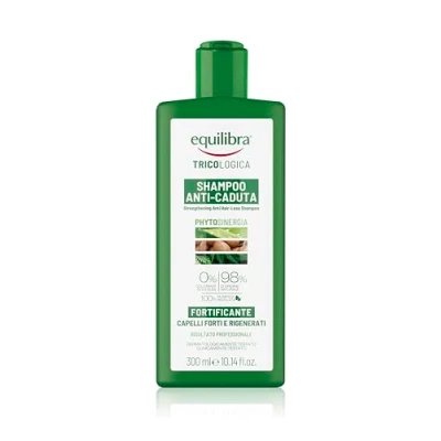 Afbeelding van Equilibra Tricologica Haaruitval Shampoo met Natuurlijke Moisturizer 300 ml Aloe Vera Keratine en Arganolie