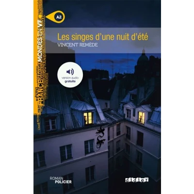 Image de Mondes en VF Les singes d&#039;une nuit d&#039;été Niv. A2 Livre + audios