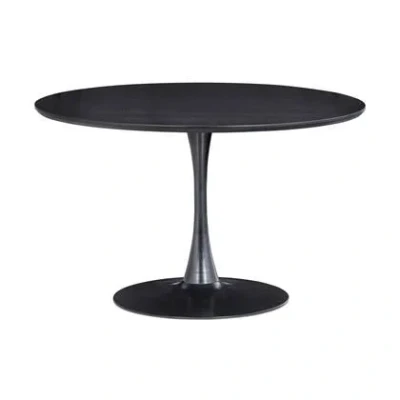 Afbeelding van WOOOD Sammy Eettafel Ø 120 cm Zwart