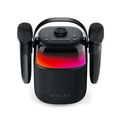 Afbeelding van Bluetooth Luidspreker met Karaokemicrofoon MUSE M 530 KA 30 W Zwart