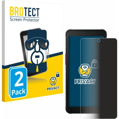 Afbeelding van BROTECT privacy screenprotector voor Samsung Galaxy XCover 5 Folie Beschermfolie Blauwlichtfilter (2 Stuks)