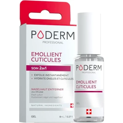 Afbeelding van Poderm Zachte nagelriem 2 in 1 exfolieert en hydrateert de nagelriemen Verwijdert dode huid Cuticle Remover Swiss Lab