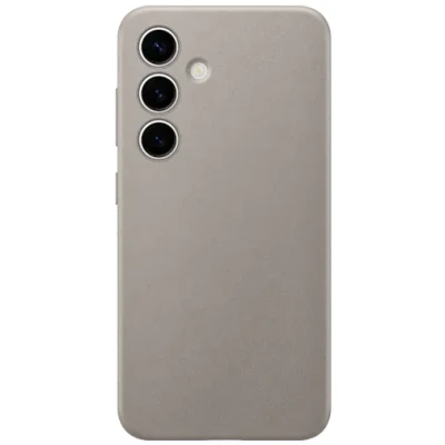 Afbeelding van Samsung Leren Back Cover Beige Galaxy S24+