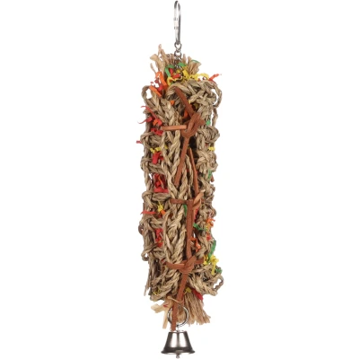 Afbeelding van Flamingo Vogelspeelgoed Tube Papier Klein 7x6.5x31 cm Multi Color