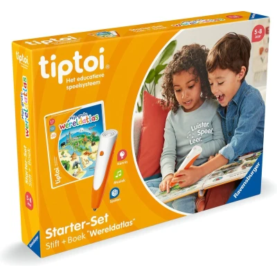Afbeelding van tiptoi® Starter Set Mijn grote wereldatlas Interactief Leersysteem