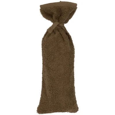 Afbeelding van Meyco Kruikenzak Basic Badstof Chocolate