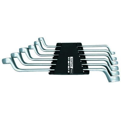 Afbeelding van TOPTUL GAAC0602 Tweezijdige ringsleutelset 6x7, 8x9, 10x11, 12x13, 14x15, 16x17 6 Chroom vanadium staal