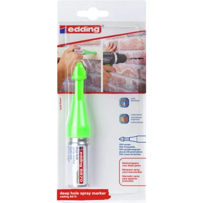 Afbeelding van Edding Marker diepe gaten E 8870 blister groene dop