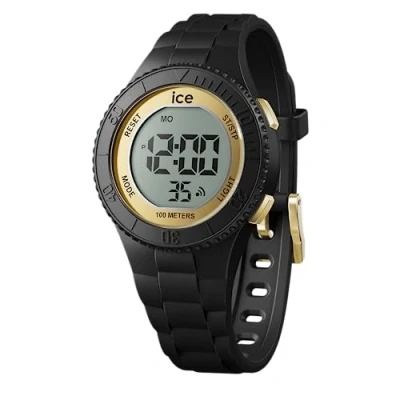 Afbeelding van Ice Watch Digitaal horloge, Heren, Maat: Small, Black/gold s