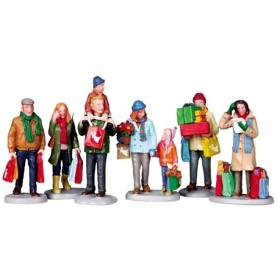Afbeelding van Holiday shoppers LEMAX