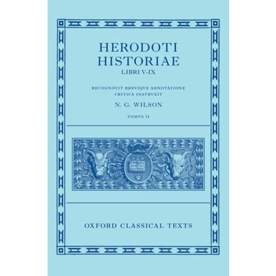 Afbeelding van Herodoti Historiae Libri V IX