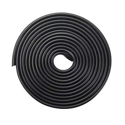 Afbeelding van ETOPARS Beschermrand voor autodeur, zwart, 10 m, U vorm, rubber, afdichtingsbescherming, sierlijst, krasbestendig, band