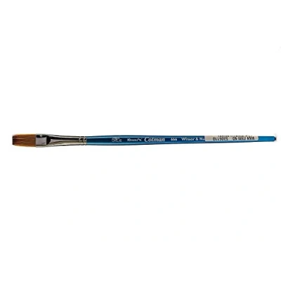 Afbeelding van Winsor &amp; Newton Cotman Aquarelkwast serie 666 A Lavis korte handgreep 10 mm