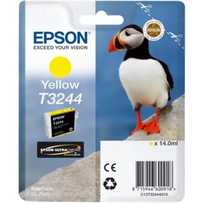 Afbeelding van Epson T3244 Inktcartridge Geel