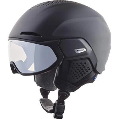 Afbeelding van Alpina Alto V Skihelm Met Vizier White Matt Varioflex S1 S2 Maat: 55 59 cm