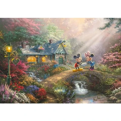 Afbeelding van Puzzel Schmidt Spiele Mickey &amp; Minnie (500 Onderdelen)