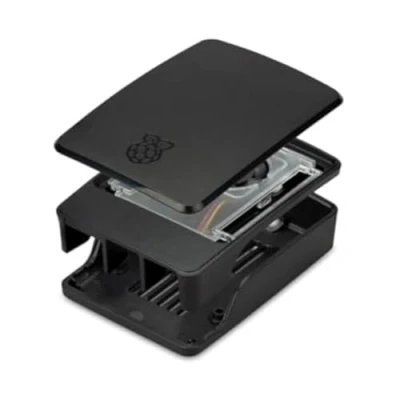 Afbeelding van Raspberry Pi® Pi SBC behuizing Geschikt voor model: 5 B Zwart
