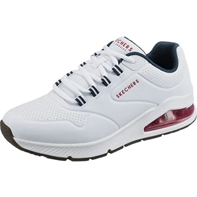 Afbeelding van Skechers Sport UNO Sneakers laag, Heren, Maat: 41.5, Wit Textiel