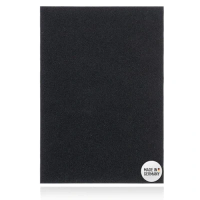 Afbeelding van DFS Velours, zelfklevend, DIN A4, zwart, 20 x 30 cm, zelfklevend klittenband