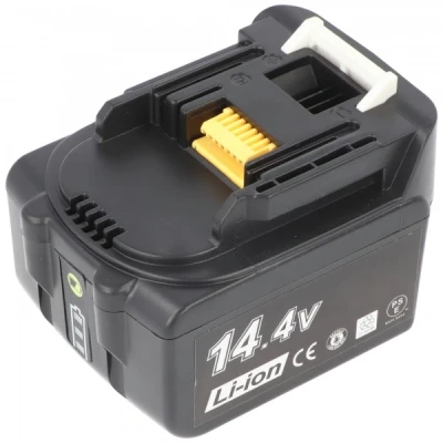 Afbeelding van Replica accu geschikt voor Makita BL1430, BL1440, BL1450, BL1460, 14,4 volt, 5000mAh