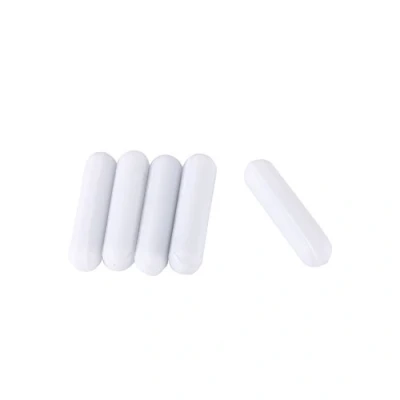 Afbeelding van TOPINCN 5 stuks Magnetische Roerder Mixer Kleur Wit PTFE Stir Bar Laboratorium Chip voor (5 x 15 mm)