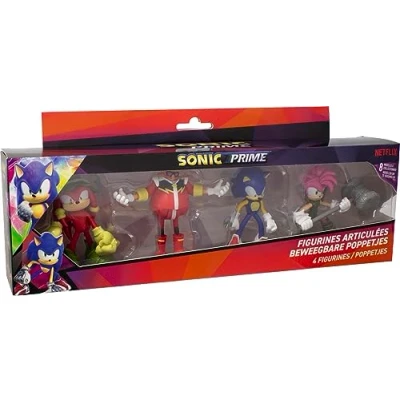 Afbeelding van Gelede Figuren Sonic Prime 4 Onderdelen